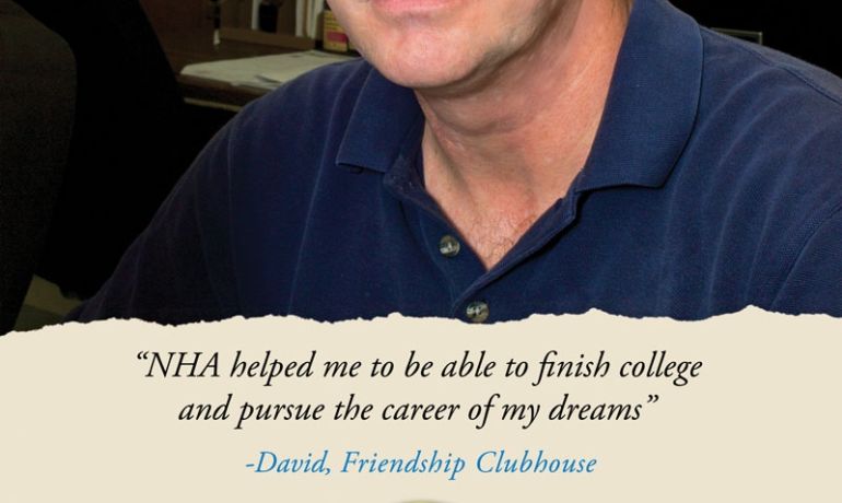 David, Friendship Clubhouse